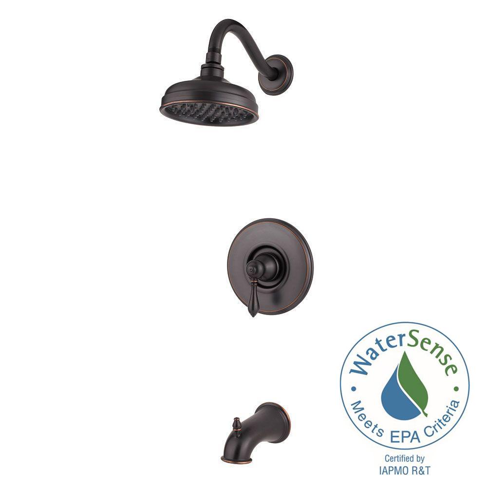 Pfister Marielle SingleHandle Tub and Shower Faucet Trim in Tuscan