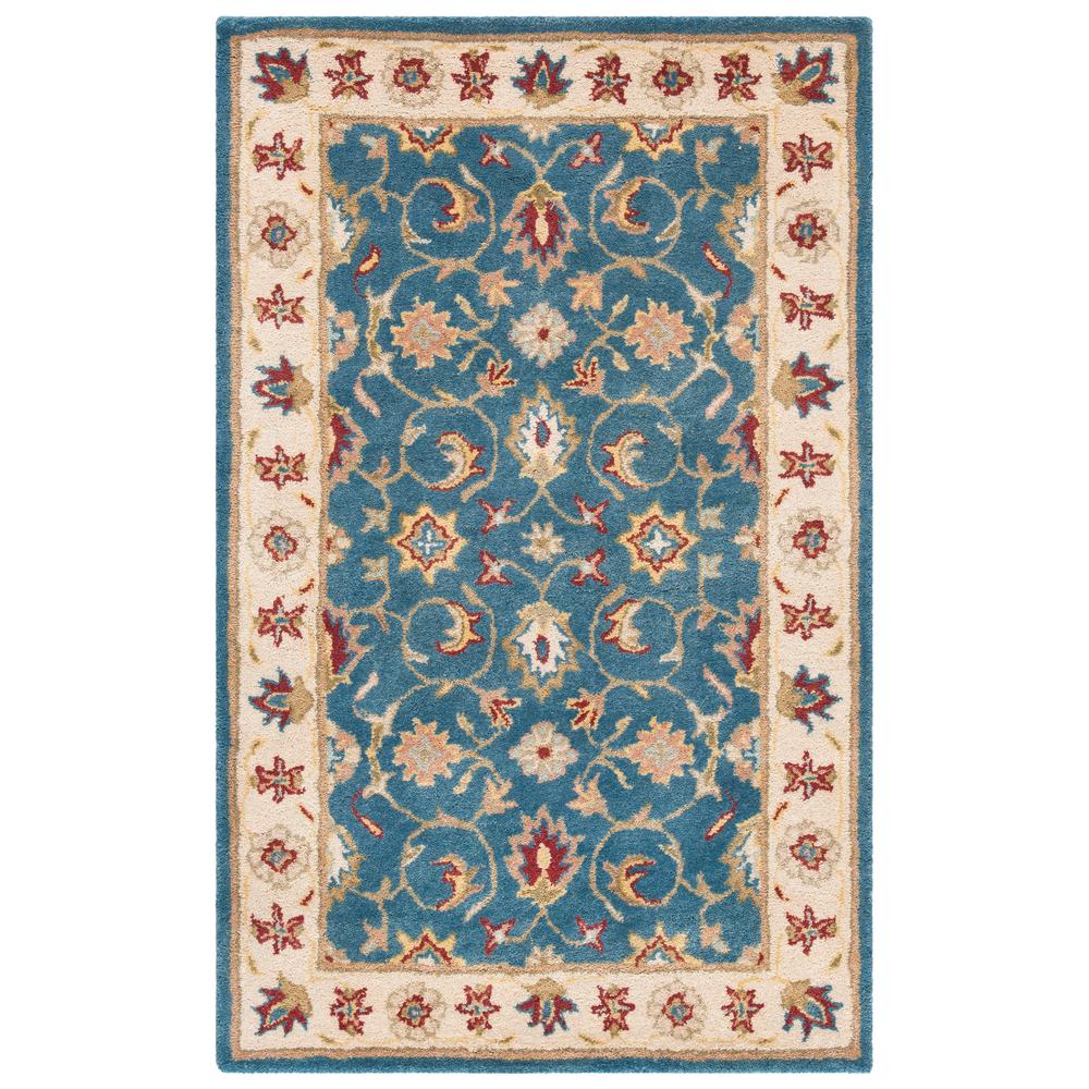 Safavieh Antiquity Blue/Beige 3 ft. x 5 ft. Area RugAT15A3 The Home Depot
