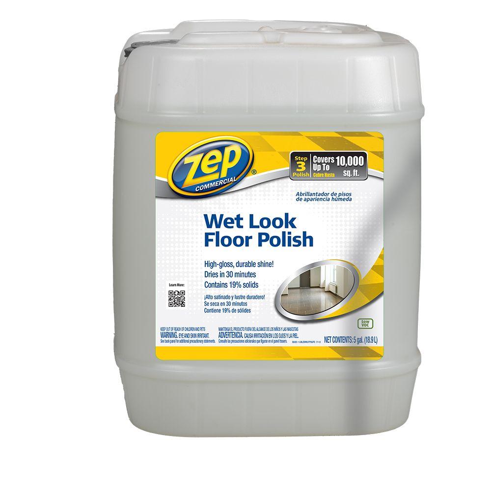 ZEP 5Gallon WetLook Floor PolishZUWLFF5G The Home Depot