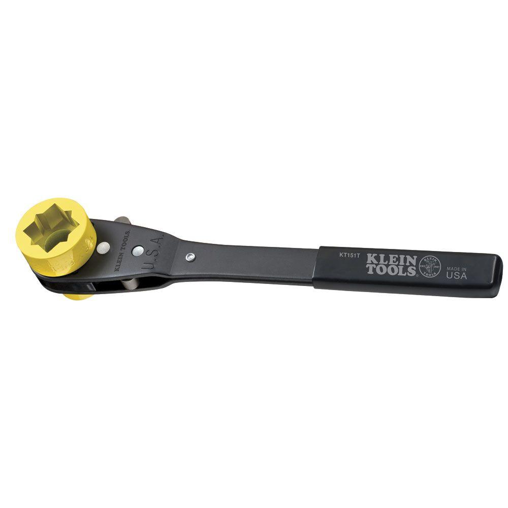 Klein Tools Ratcheting Lineman's WrenchKT151T The Home Depot