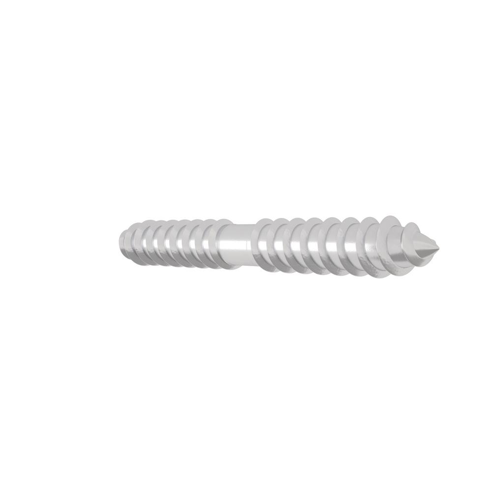 6 x 1 1//2/" Double Ended Dowel Screws 8g By M/&J Products Joining Screws
