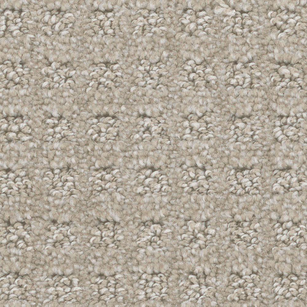 TrafficMASTER Carpet Sample Piroette Color Canel Pattern 8 in. x 8