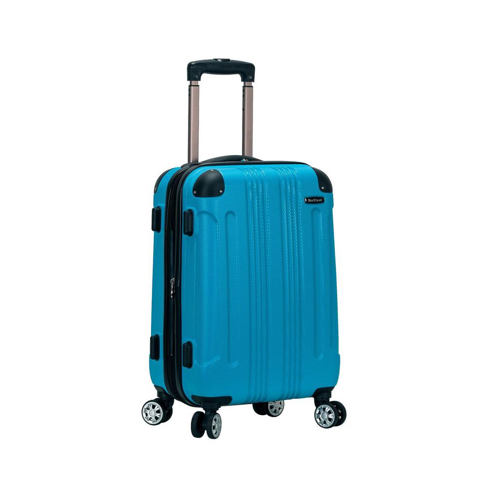 Rockland F1901 Expandable Sonic 20 in. Hardside Spinner Carry On Luggage, Turquoise was $120.0 now $60.0 (50.0% off)