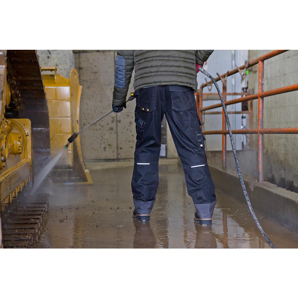 stretch cargo work trousers