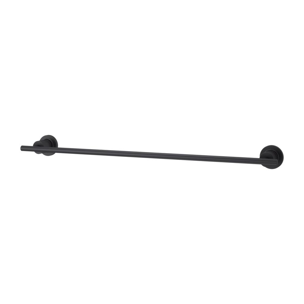 Pfister Contempra 24 in. Towel Bar in Matte BlackBTBNC2B The Home Depot