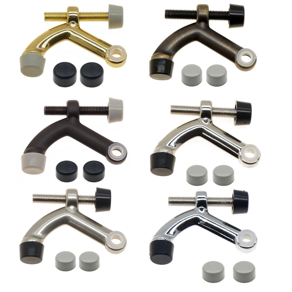 Idh By St Simons Solid Brass Hinge Pin Door Stop In Polished
