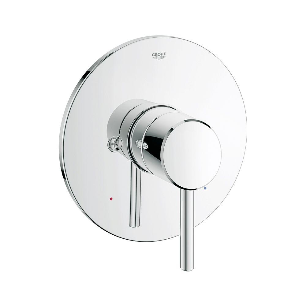 Grohe Concetto 1 Handle Valve Trim Kit In Starlight Chrome Valve