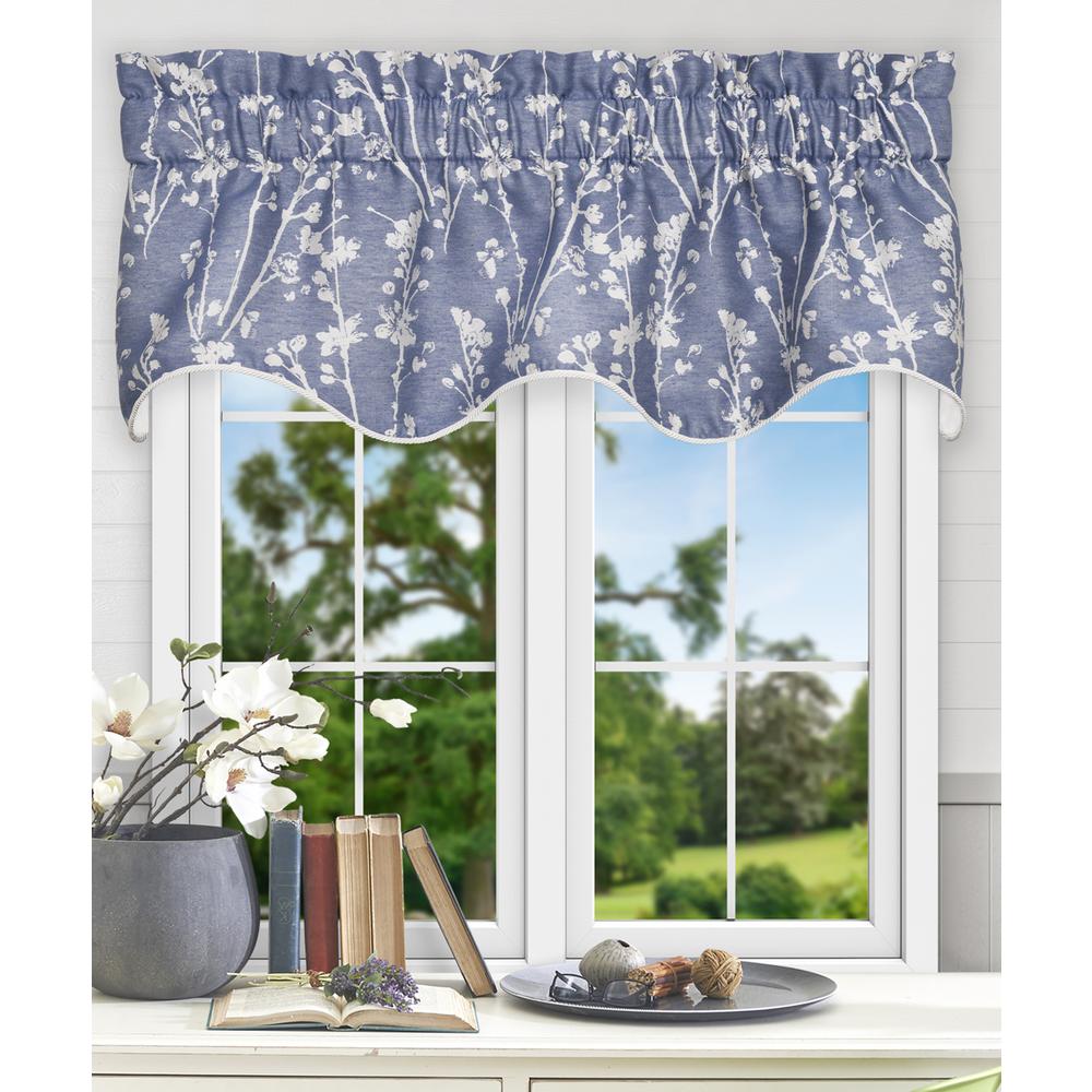 Window Scarves Valances Treatments The Home Depot Meadow
