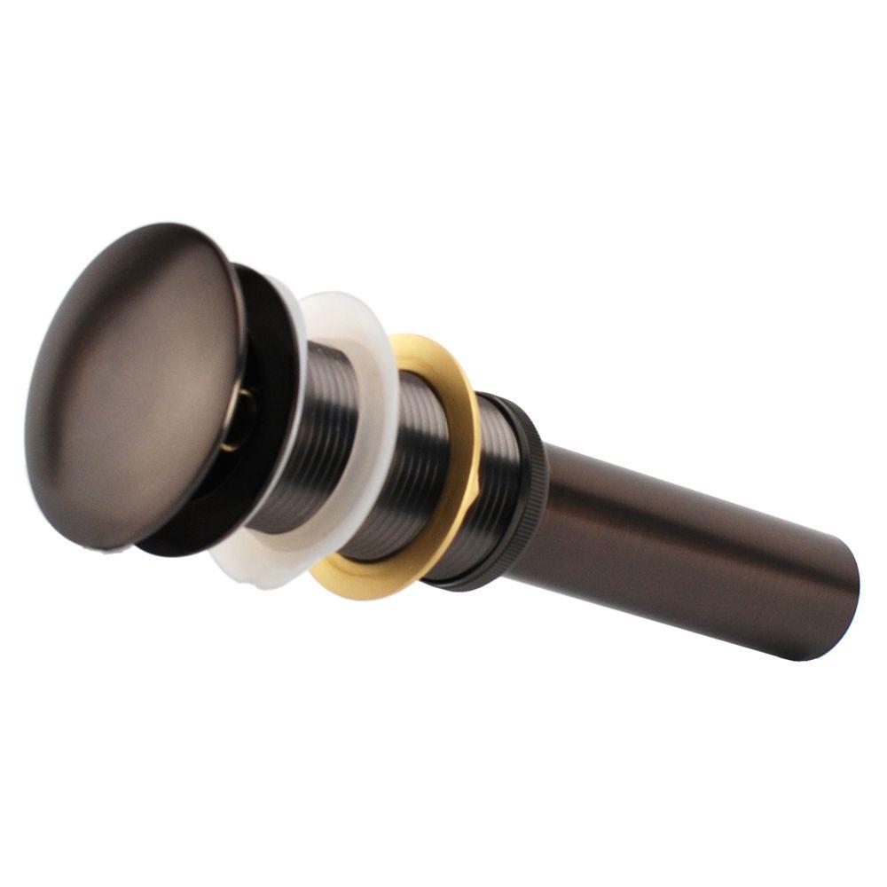Fontaine Bathroom Vessel Sink Umbrella Drain Without Overflow In Fontaine Bathroom Vessel Sink Umbrella Drain Without Overflow In Brushed Bronze