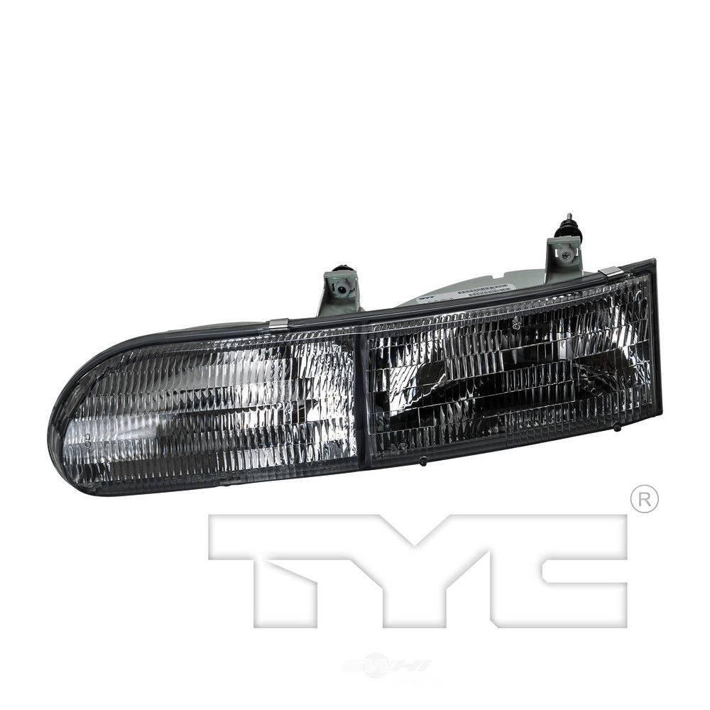 Tyc Headlight Assembly 1993 1995 Ford Taurus 20 1833 00 The Home Depot