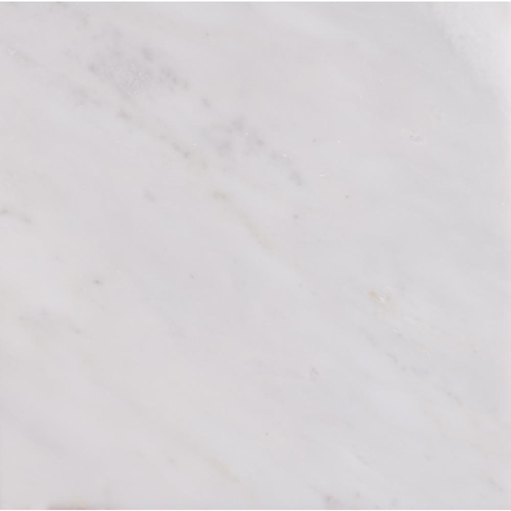 MSI Greecian White 12 in. x 12 in. Polished Marble Floor and Wall Tile
