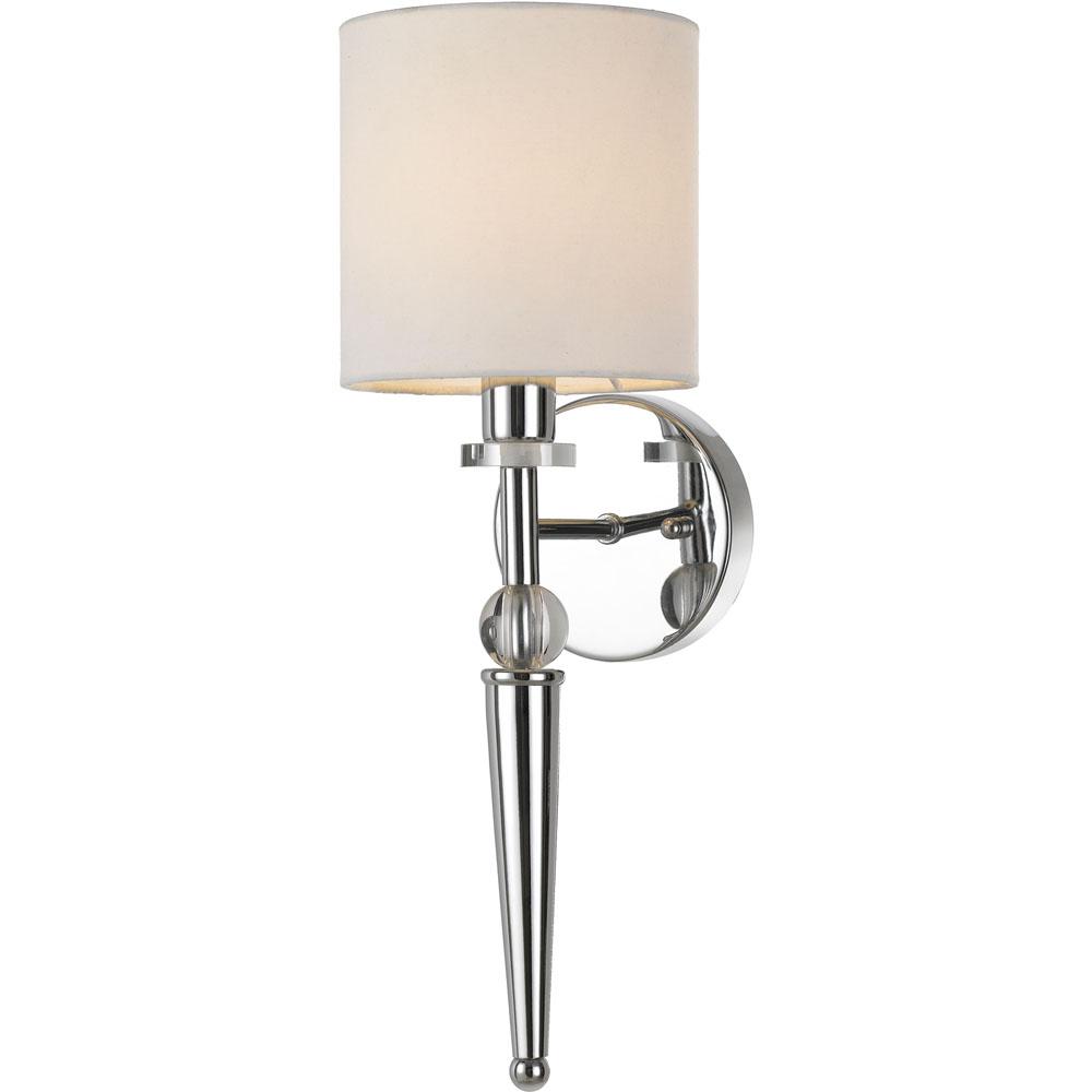 Af Lighting Merritt 18 In 1 Light Chrome Crystal Wall Sconce 9111 Af Lighting Merritt 18 In 1 Light