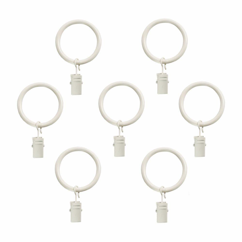 Curtain Rings Clips Curtain Hardware The Home Depot