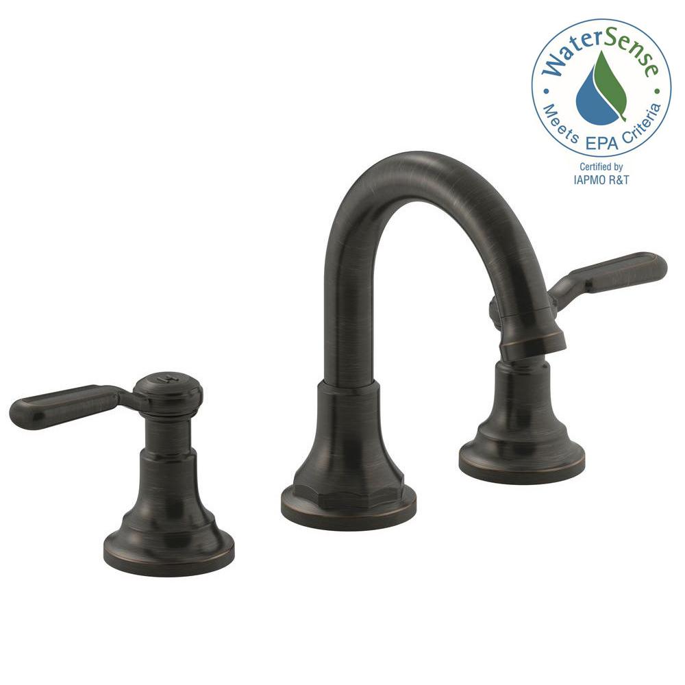 KOHLER Worth 8 in. 2-Handle Widespread Bathroom Faucet in ...