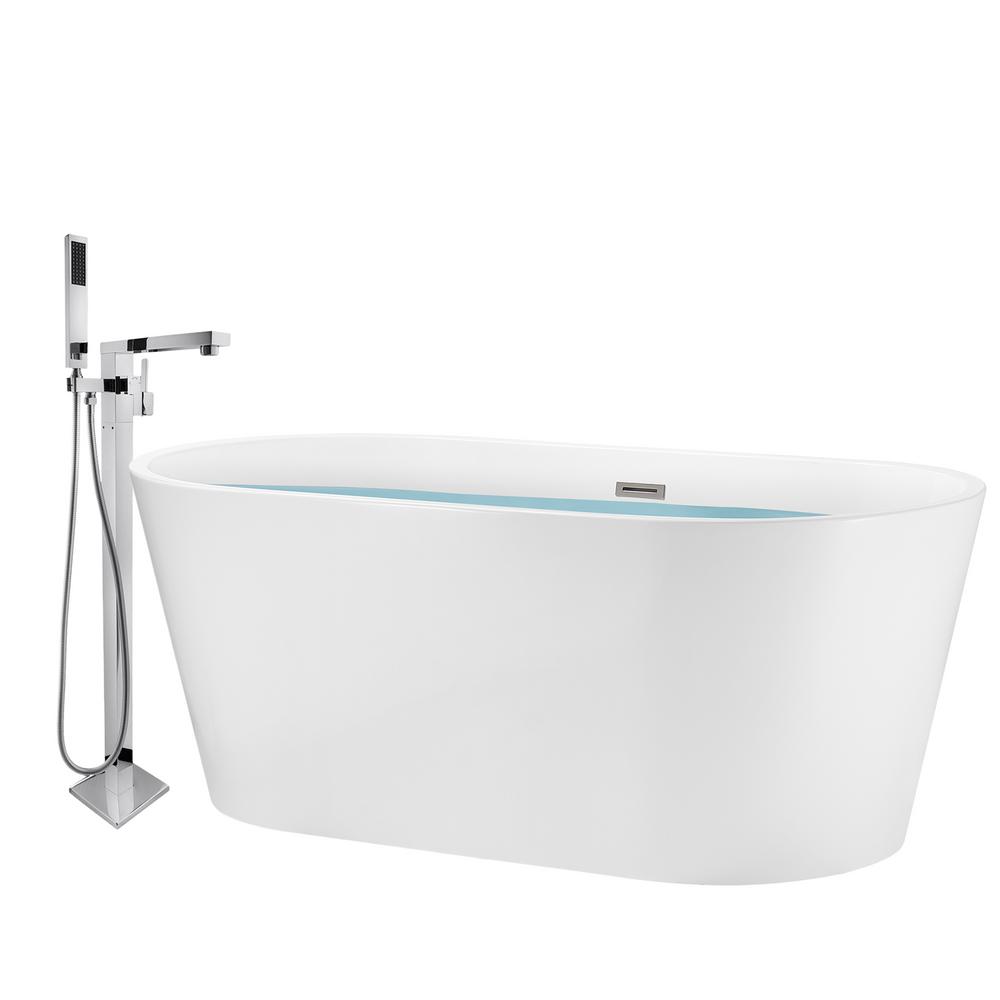 modern bathtub home depot
