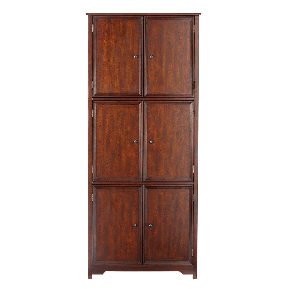  Home  Decorators  Collection  Oxford Chestnut Storage Cabinet  