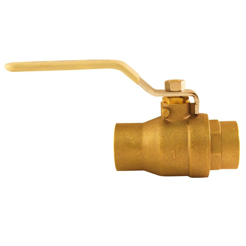 Apollo 1 In Lead Free Brass SWT X SWT Ball Valve 94ALF20501A The apollo-1-in-lead-free-brass-swt-x-swt-ball-valve-94alf20501a-the