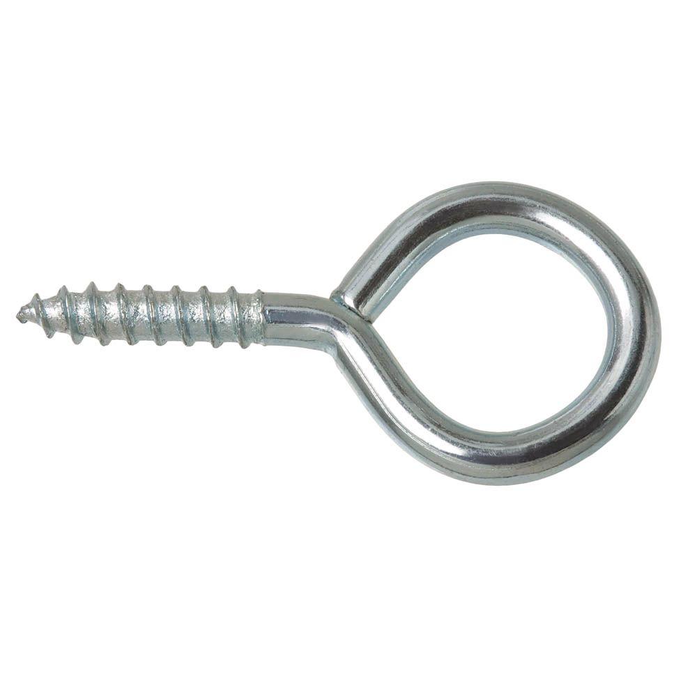 Screw Hooks Eyes Electro Brass Wall Hangers