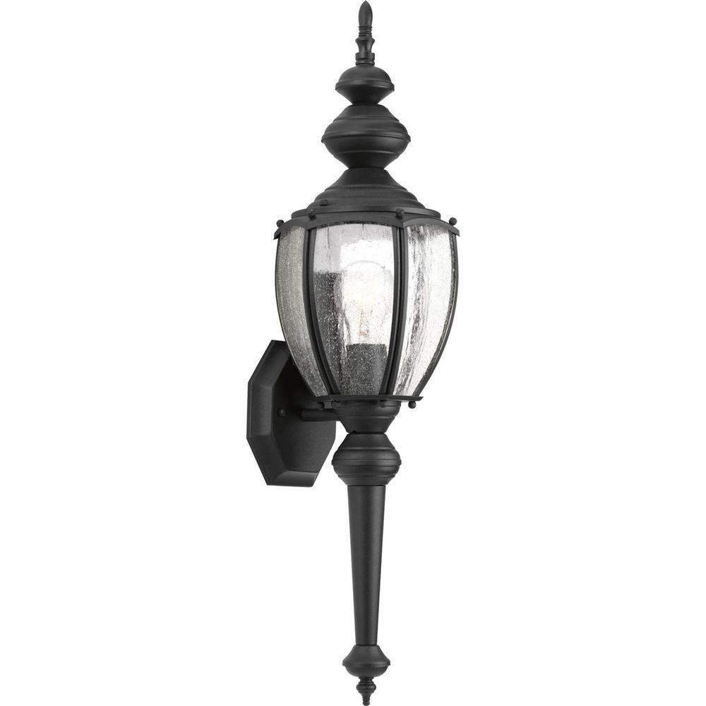 Progress Lighting Roman Coach Collection 1 Light 19 25 In Outdoor Black Wall Lantern Sconce Progress Lighting Roman Coach Collection 1 Light 19 25 In Outdoor Black Wall Lantern Sconce