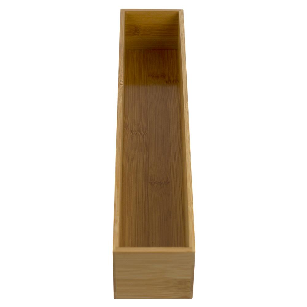 2 5 In H X 3 In W X 15 In D Bamboo Drawer Organizer Hdc62726