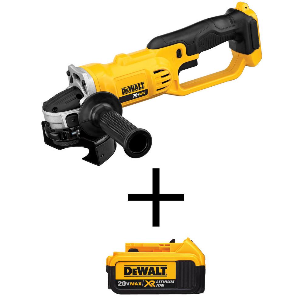 DEWALT 20Volt MAX Lithium Ion Cordless 41/2 in. Grinder (ToolOnly