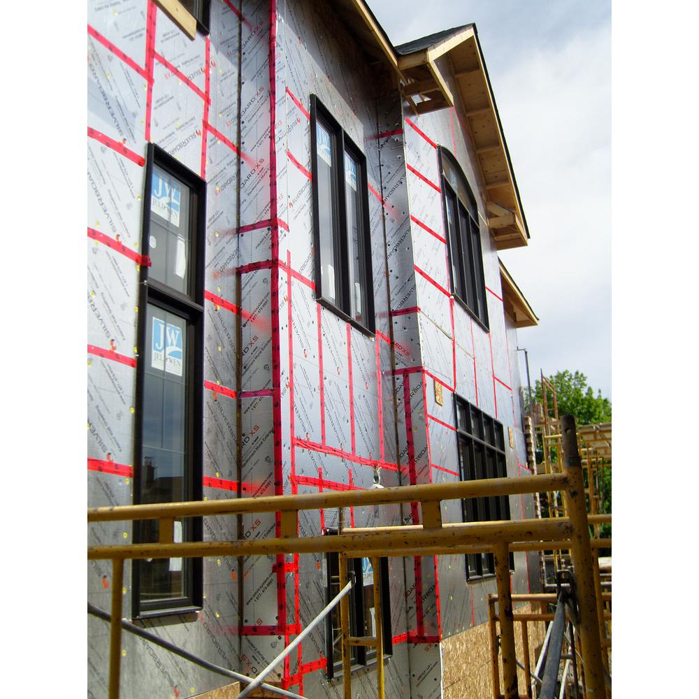 Silverboard 24 In X 1 In X 48 In R5 Radiant Acoustic Insulation Kit Stc 19 5 Piece Sb12akit The Home Depot