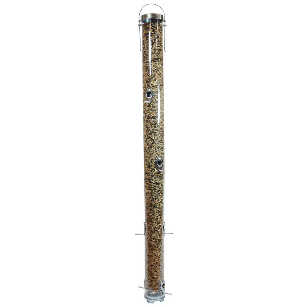 Droll Yankees 48 inch Wicked Tall Classic Sunflower/Mixed Seed Bird Feeder by Droll Yankees
