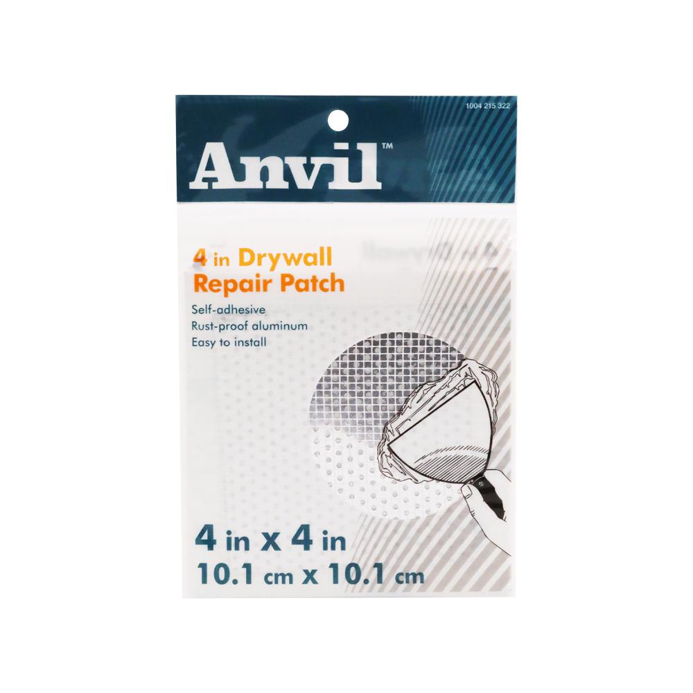 ANVIL:ANViL:Anvil 4 in. x 4 in. Drywall Repair Patch-82532 ...