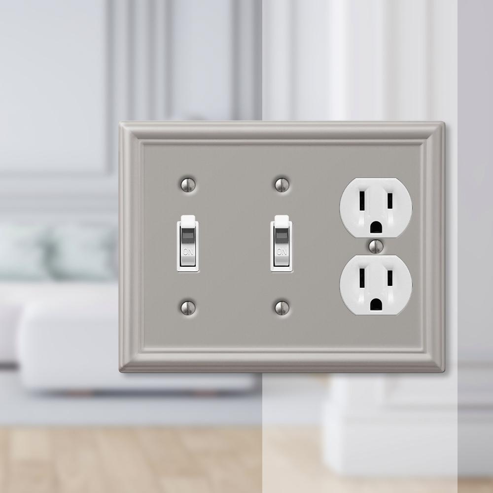 3-Gang - Combination Wall Plates - Wall Plates - The Home Depot