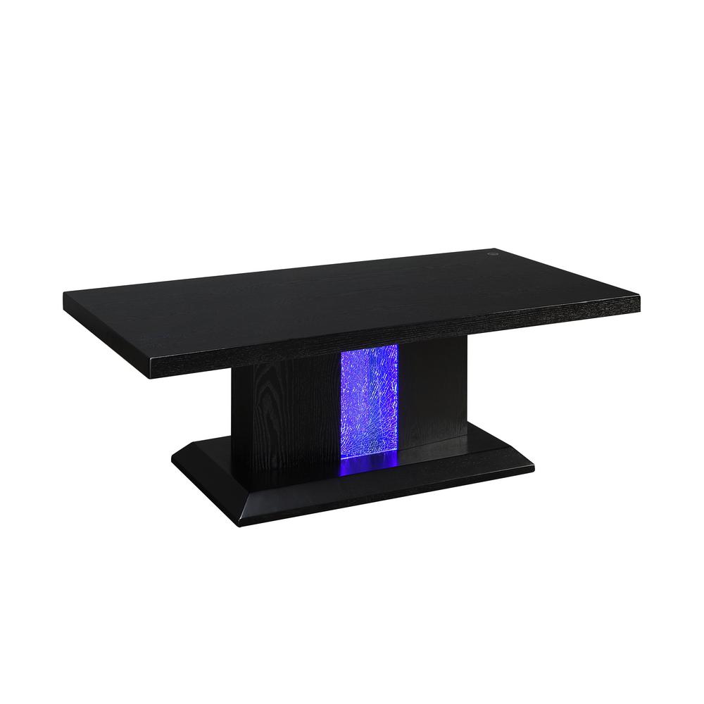 led black coffee table