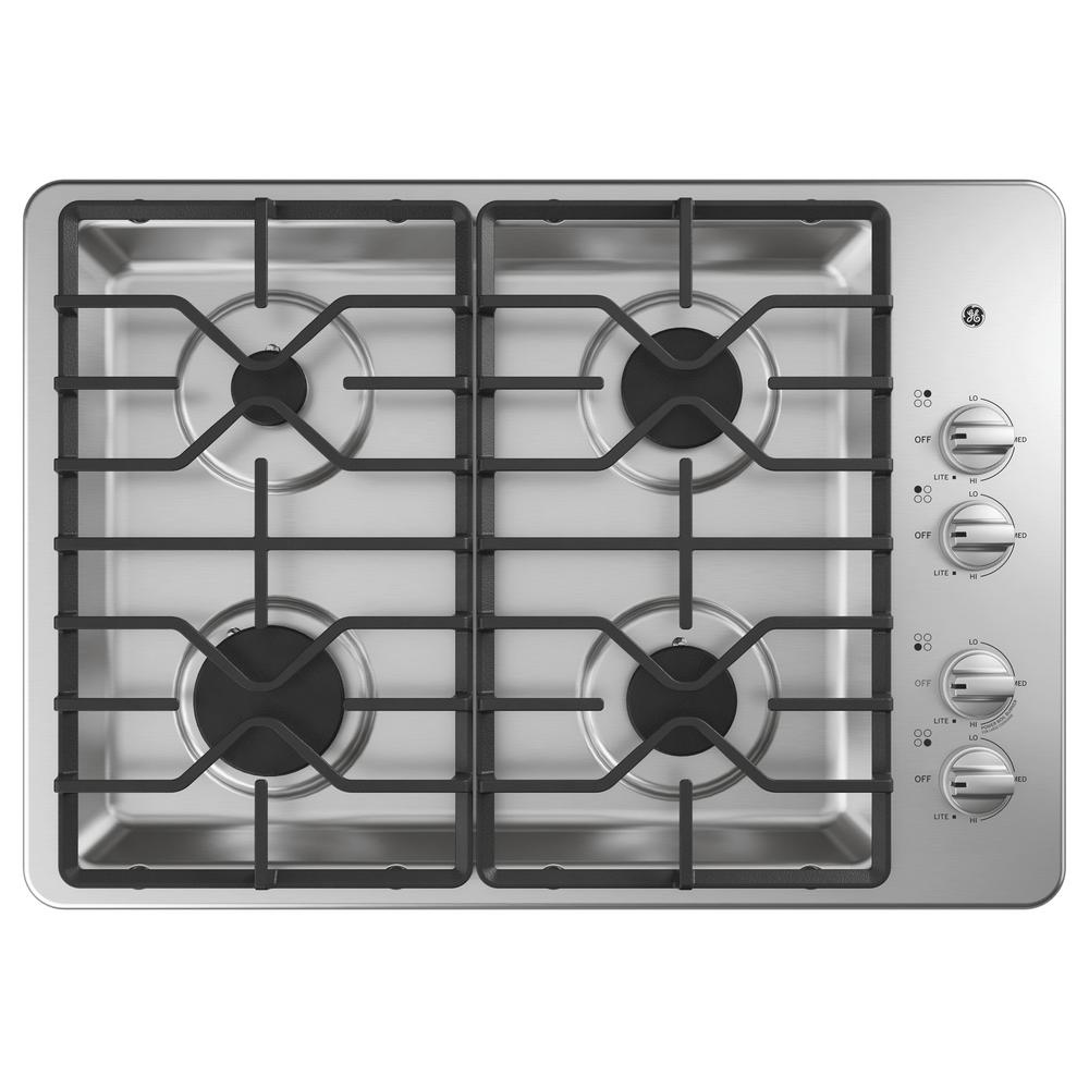 30 In Ge Gas Cooktops Cooktops The Home Depot