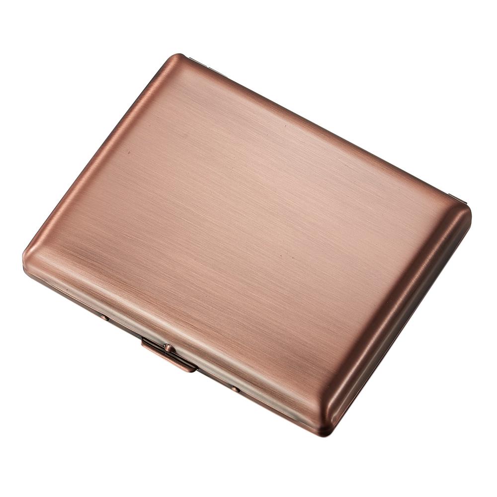 Visol Mercury Copper Stainless Steel 100s Cigarette Case 20 Visol Mercury Copper Stainless Steel