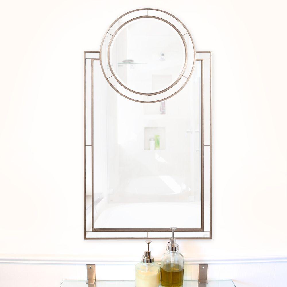 24 In H X 44 W Cosmopolitan Arched Mirror