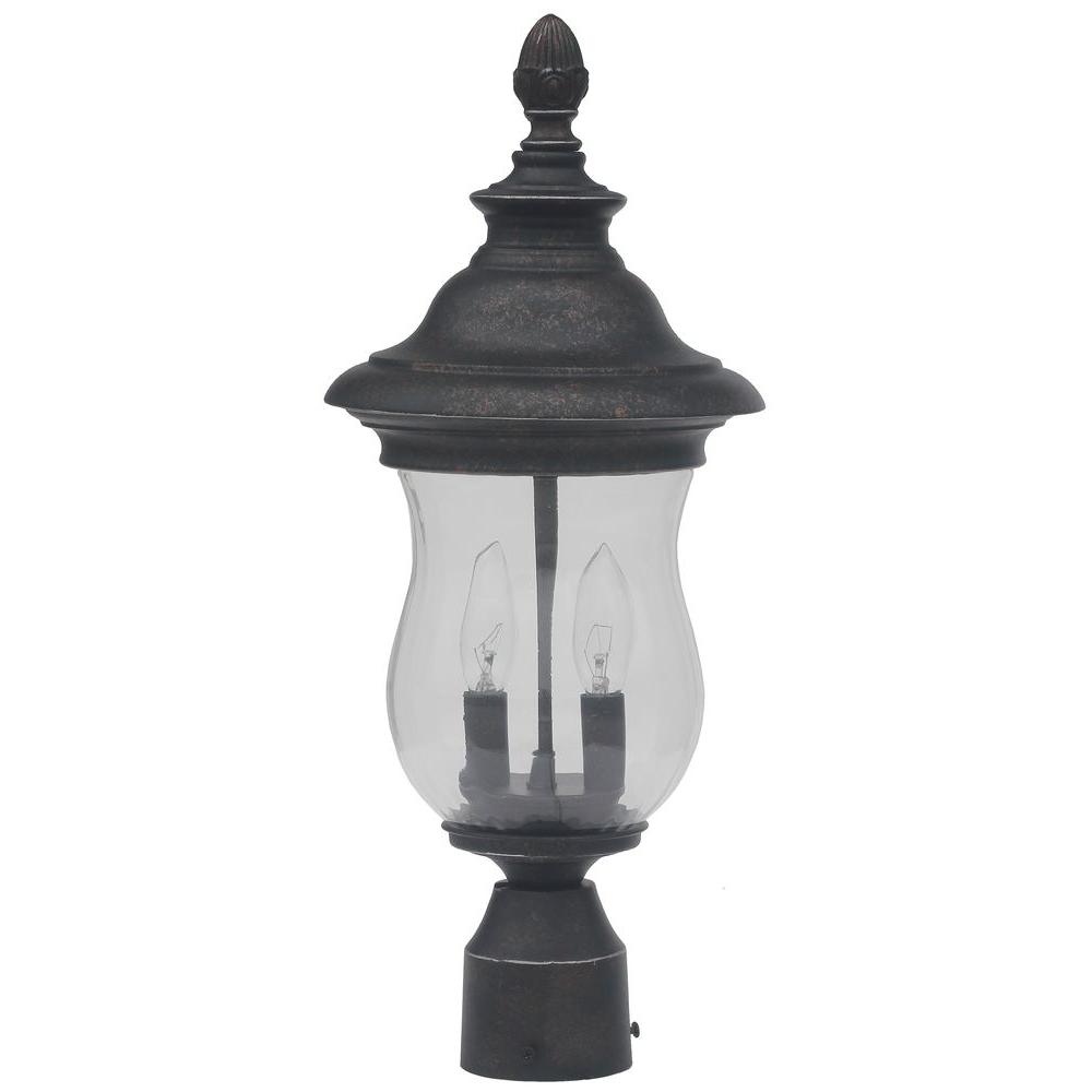  Home  Decorators  Collection  Wesleigh 2 Light  Bronze Outdoor  