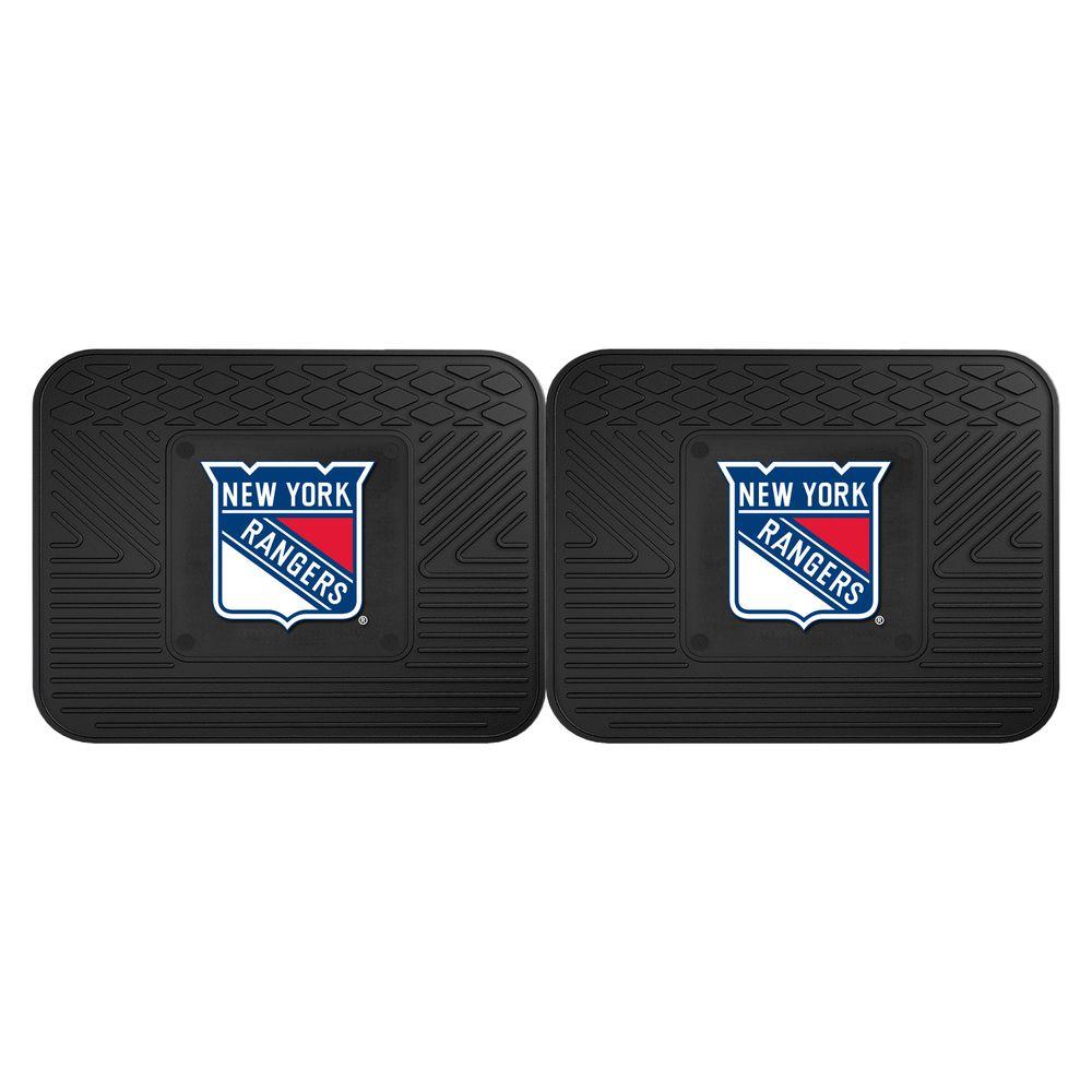 Fanmats Nhl New York Rangers Black Heavy Duty 14 In X 17 In 2