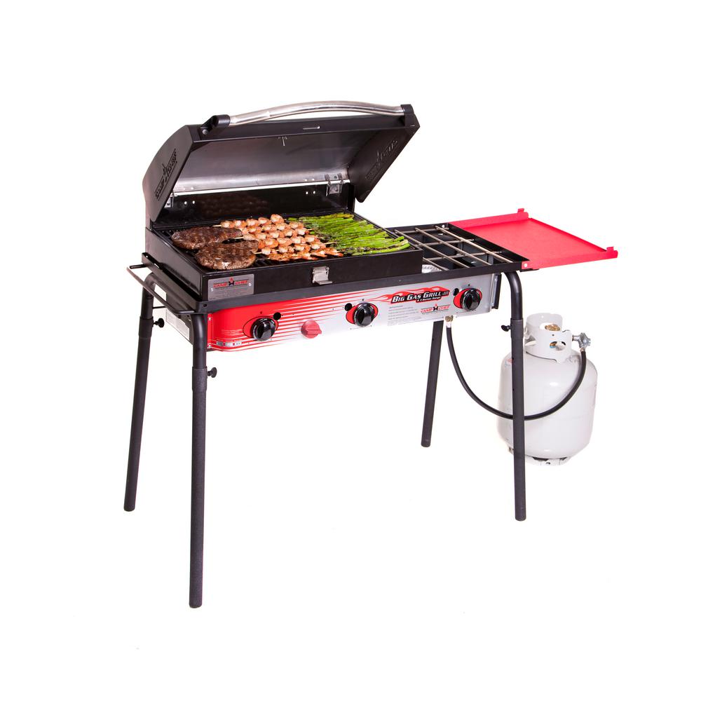 Camp Chef Big Gas 3 Burner Portable Propane Gas Grill In Red Spg90b The Home Depot,Best Mattress Topper For Side Sleepers