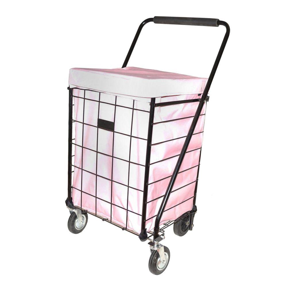 Easy Wheels Deluxe Pink Jumbo Hooded Carrier LinerDLH227PK The Home
