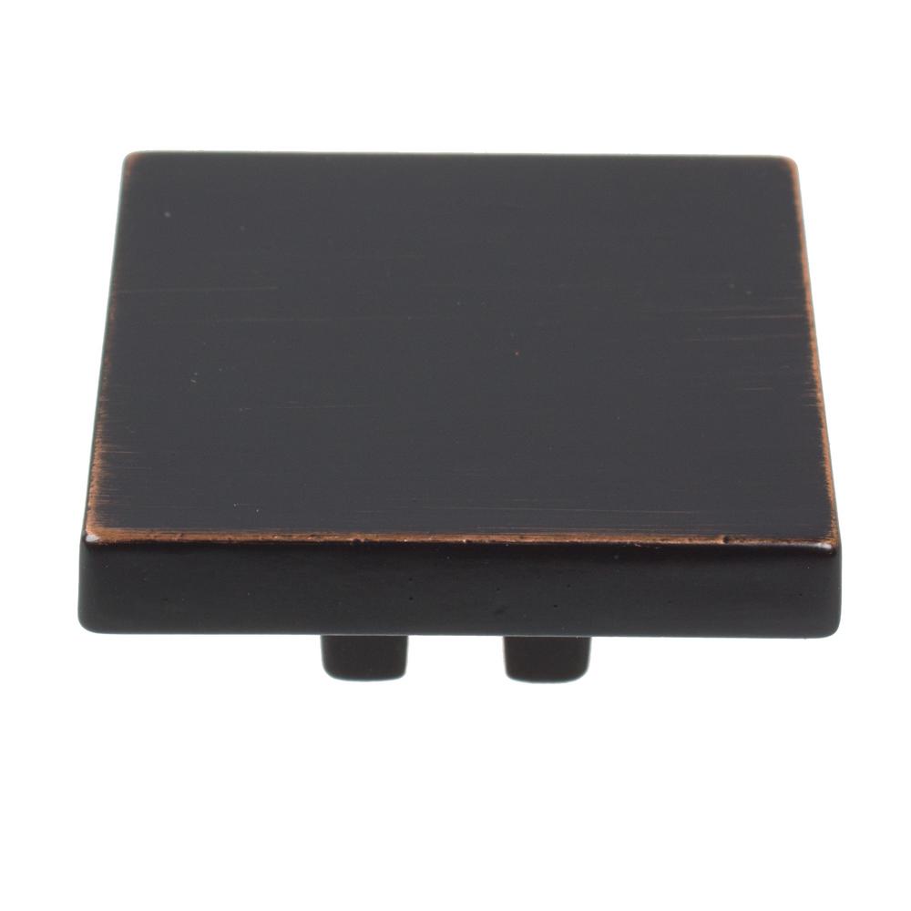 Gliderite 1 2 In Oil Rubbed Bronze Thin Square Cabinet 10 Oil Rubbed Bronze Thin Square Cabinet 10 Pack