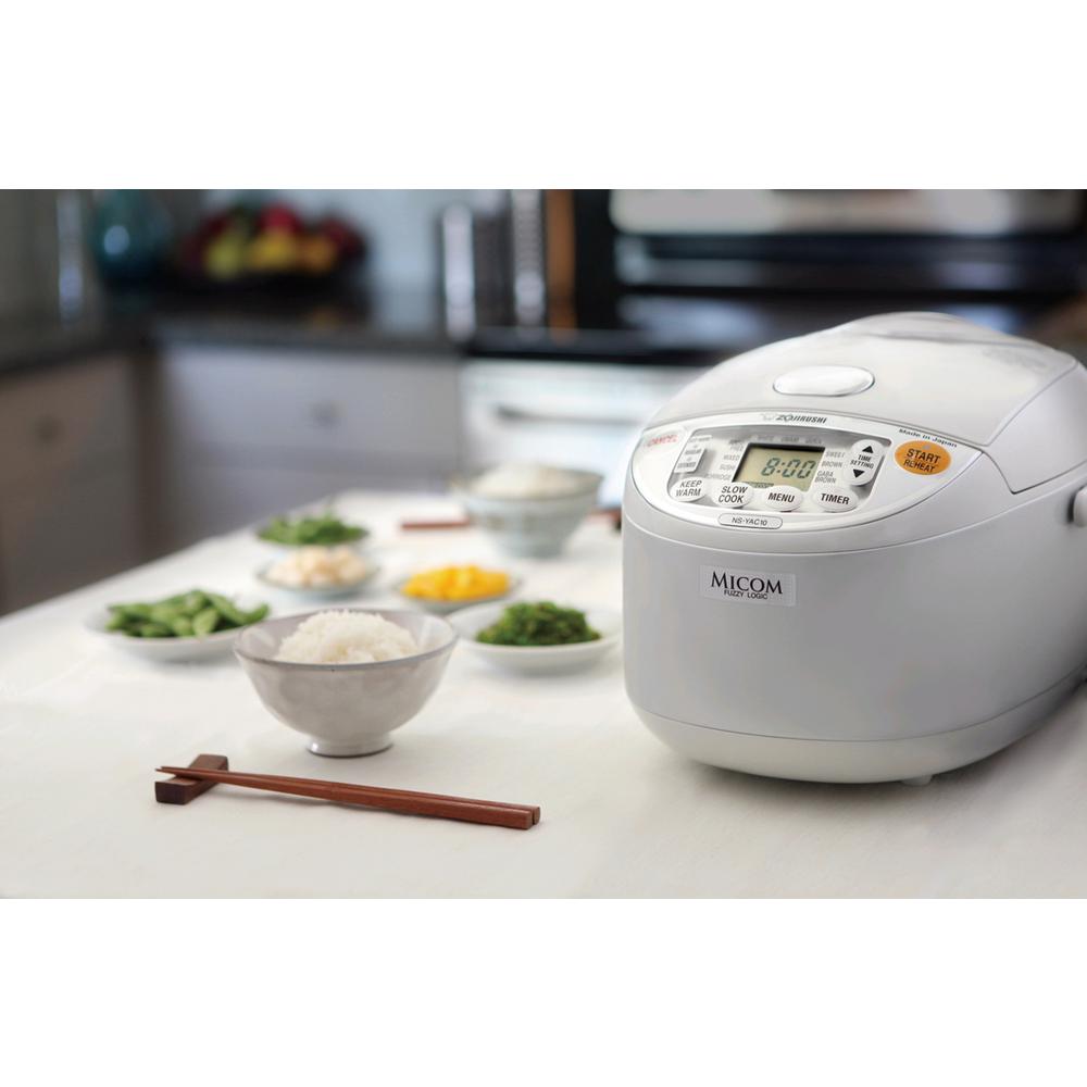 Zojirushi Umami Rice Cooker-NS-YAC10 - The Home Depot