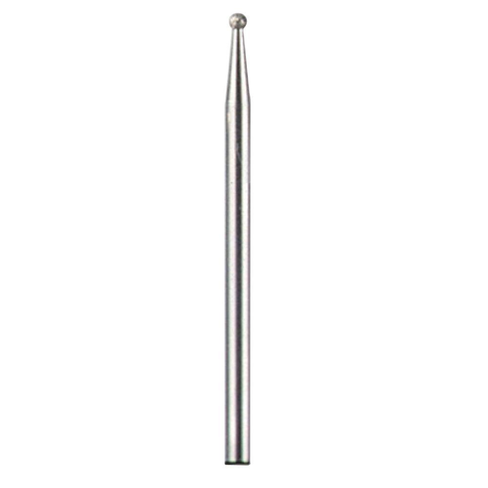 Dremel 5/64 inch Diamond Wheel Ball Point Rotary Bit Wood, Jade, Ceramic, Galss,... by Dremel