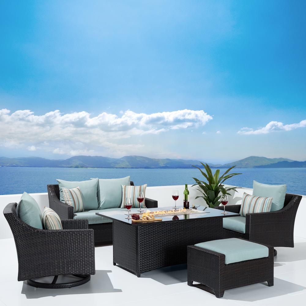 Brandsseller Outdoor Jard/ín Coj/ín Dekokissen Leinenoptik estructurados Schmutz y Wasserabweisend con Rei/ßverschluss aproximadamente 45 x 45 cm