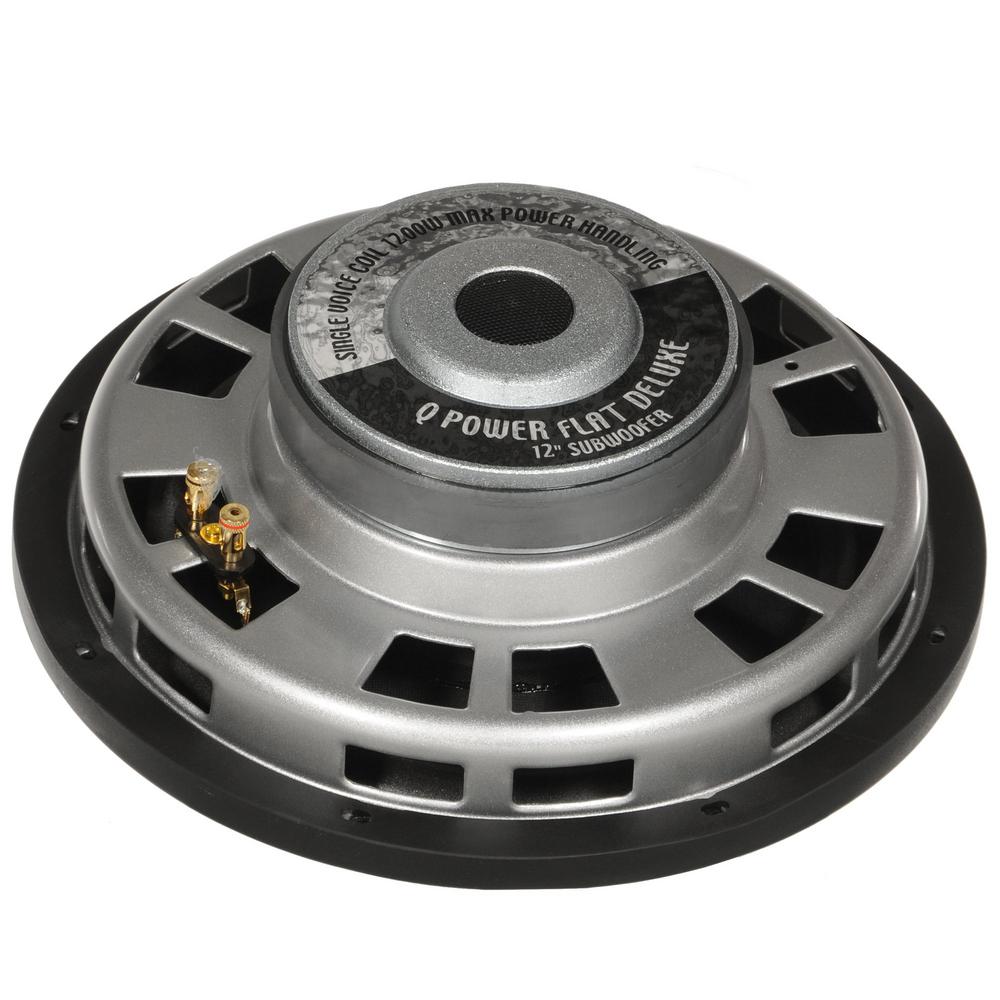 flat woofer for car