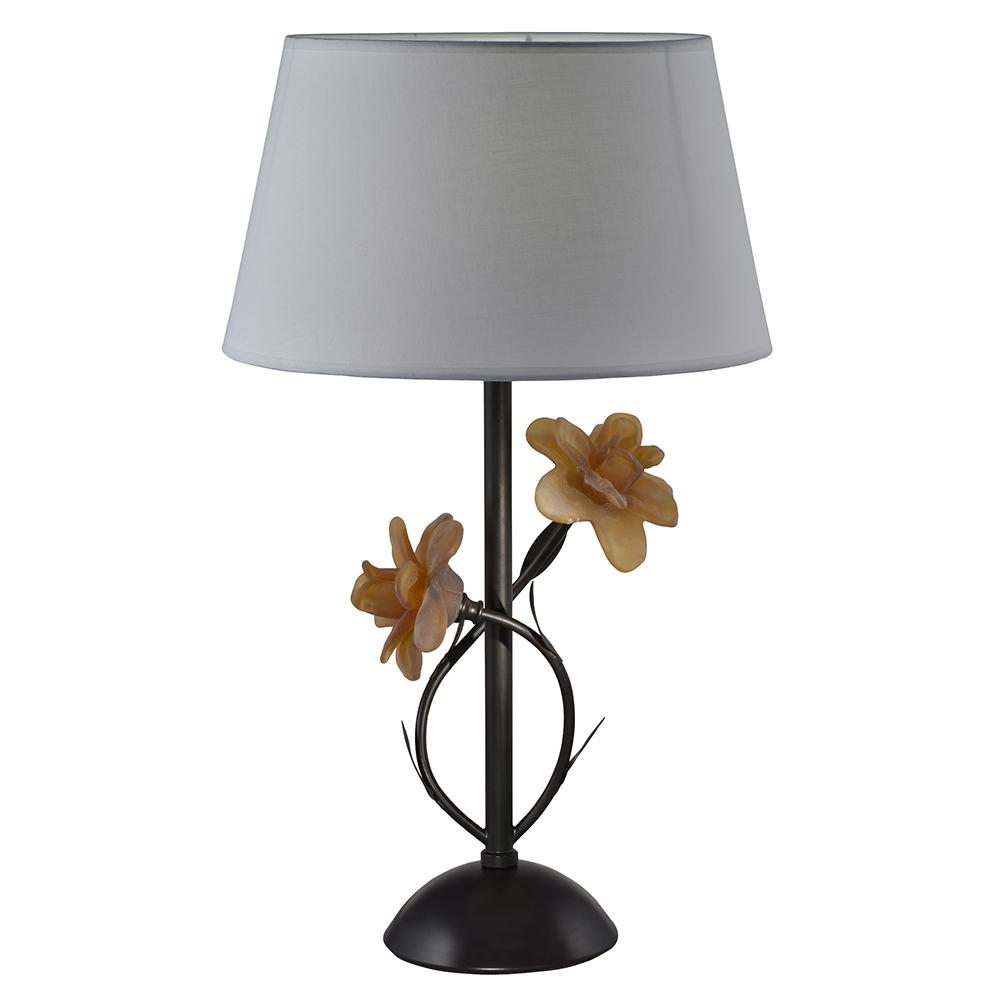 Springdale Lighting 24 25 In Oil Rubbed Table Lamp With Fabric Shade Springdale Lighting 24 25 In Oil Rubbed Table Lamp With Fabric Shade