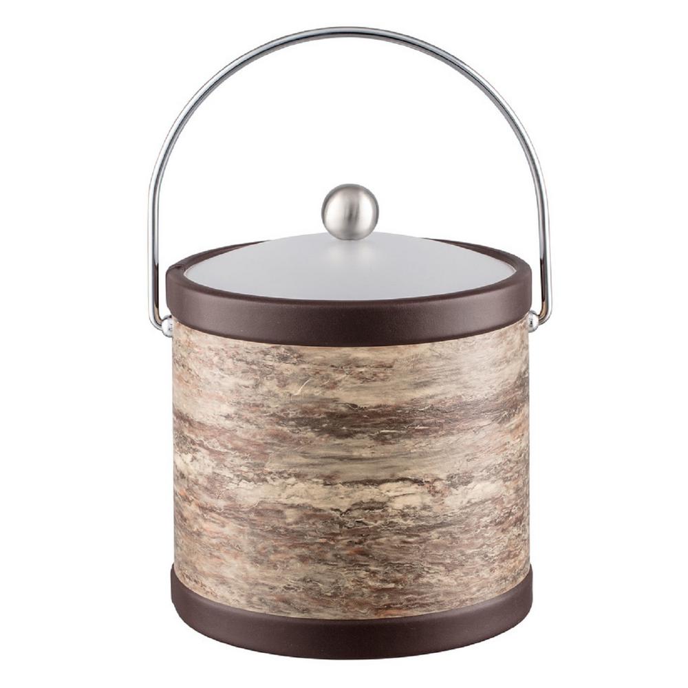 Kraftware 3 Qt. Insulated Ice Bucket in Lemon13966 The Home Depot