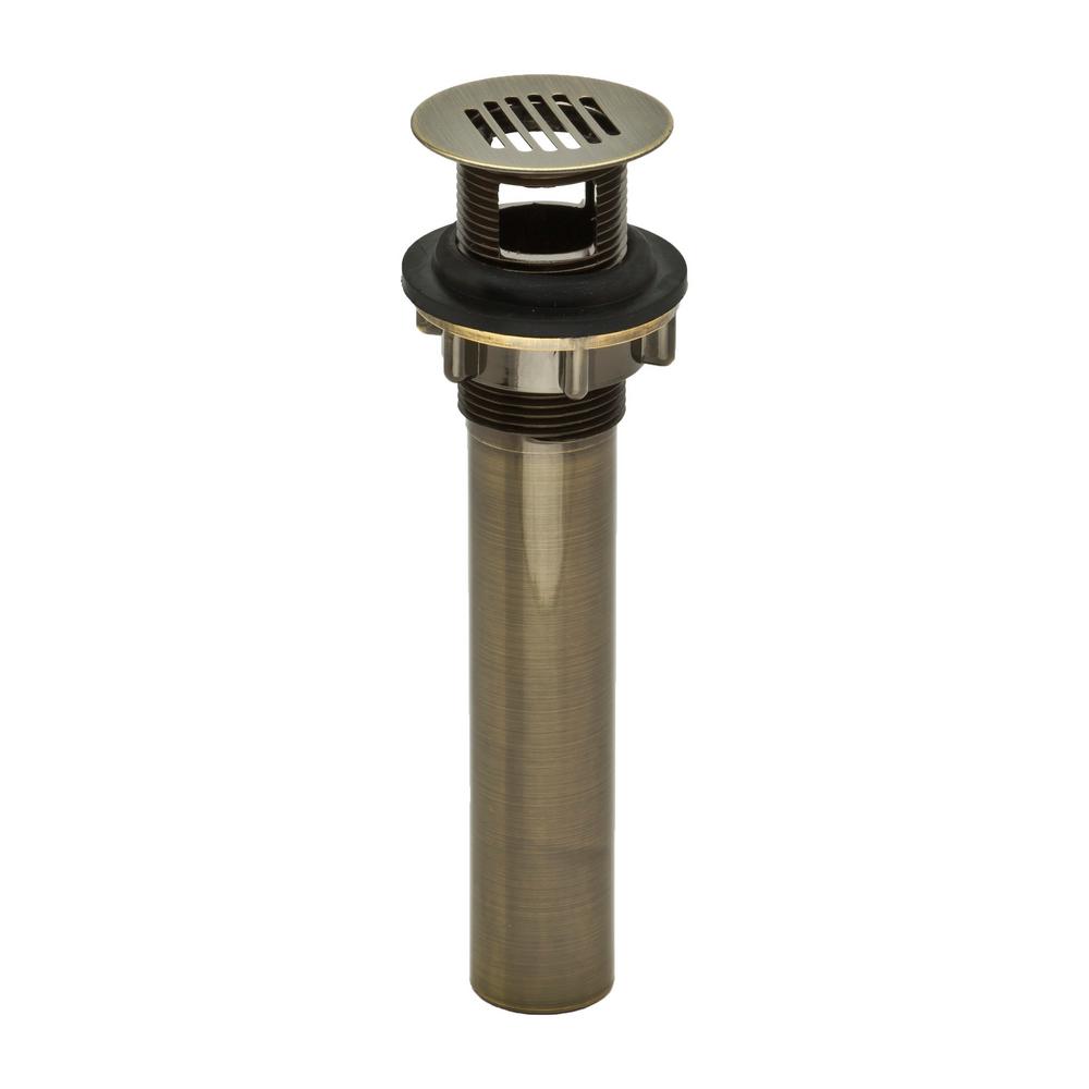 PF WaterWorks DecoDRAIN Grid Strainer Drain for Bathroom Vanity