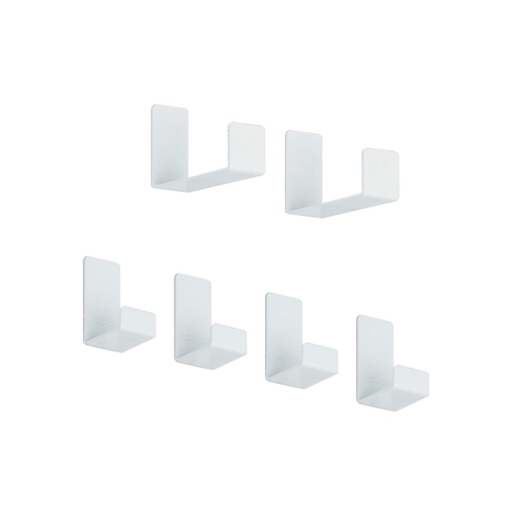 White Best Rated Ceiling Storage Racks Garage Shelves