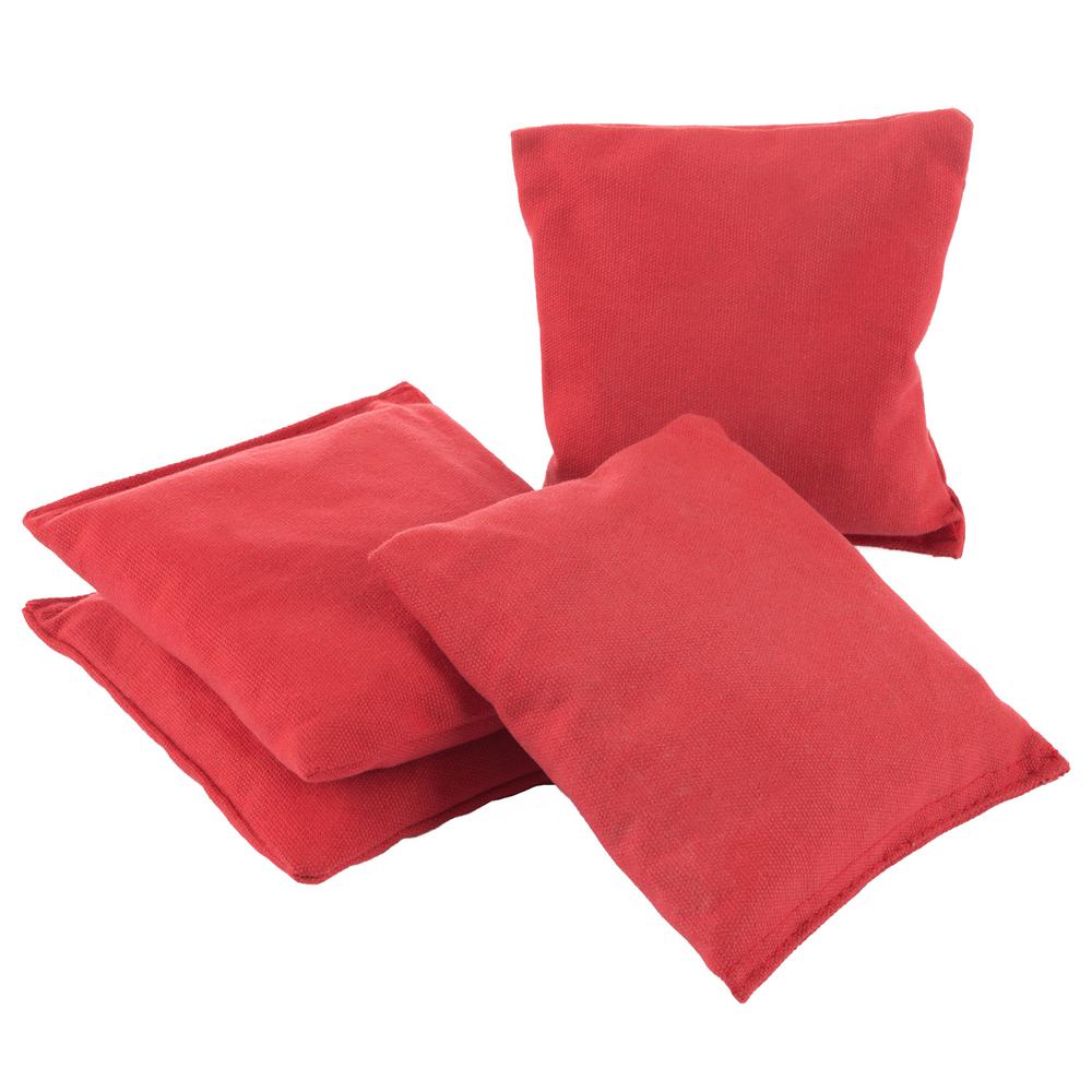 Hey Play Red Regulation Sized Bag Set 4 Pack Hey Play Red Regulation Sized Bag Set 4 Pack