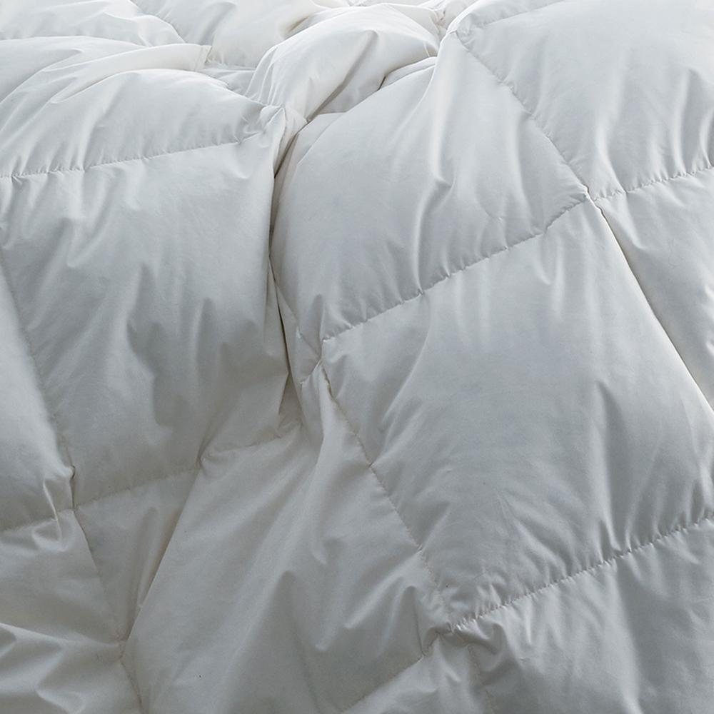 The Company Store Organic Medium Warmth White Twin Down Comforter