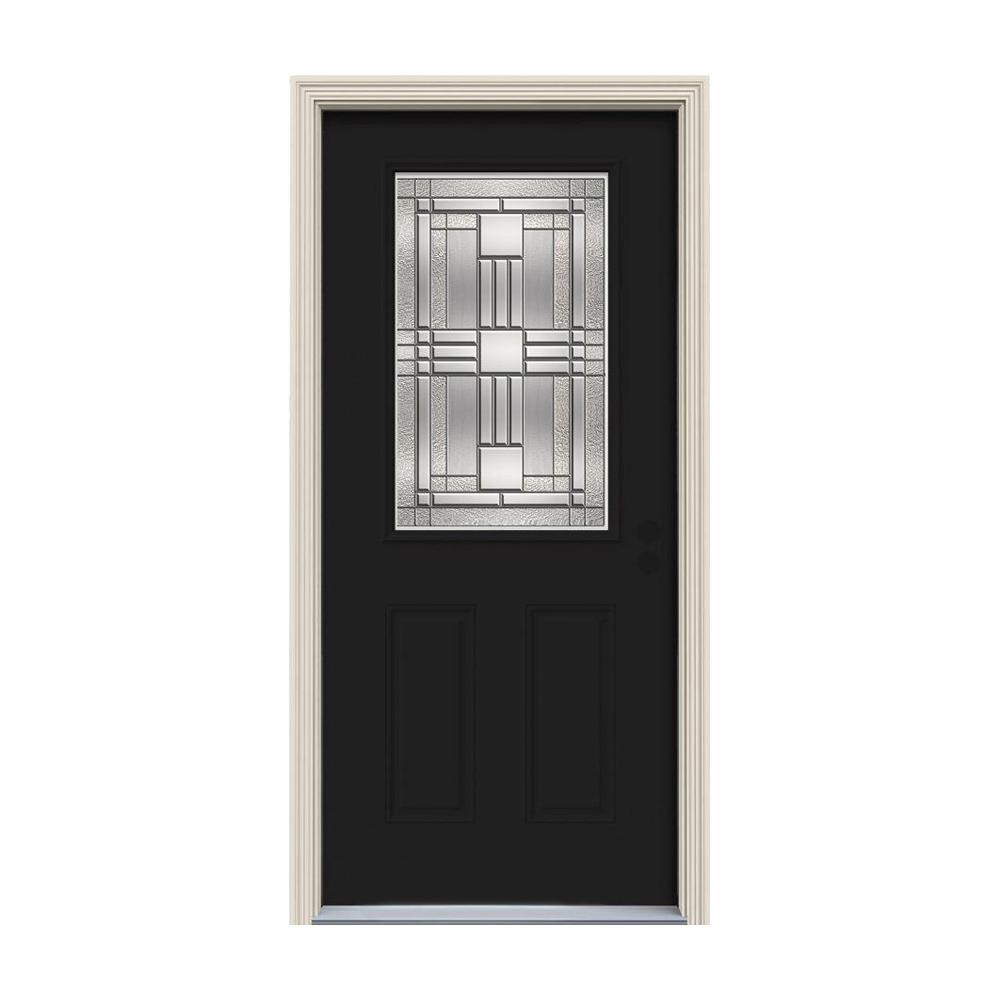 Decorative Doors With Glass Steel Doors The Home Depot