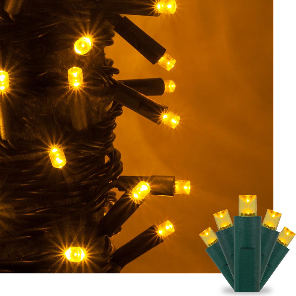 50 Light Gold 5 Mm Led Mini Light Set 50 Light Gold 5 Mm Led Mini Light Set